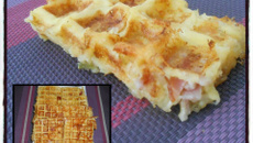 Gaufres à la raclette