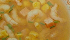 Soupe de maïs et de poulet
