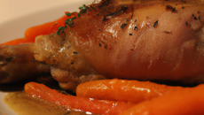 Cuisse de dinde aux carottes