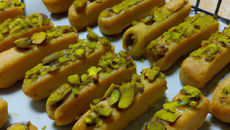 Fingers à la pistache