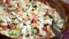 La véritable salade tahitienne