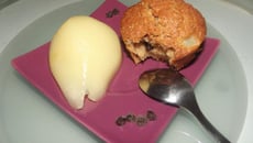 Muffins poire-chocolat