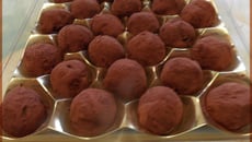 Truffes à l' orange confite