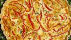Quiche Poivron-Lardon
