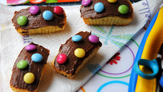 Mini quatre-quarts Nutella et Smarties