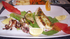 Calamar à la plancha