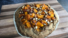 Tarte rustique butternut et amandes