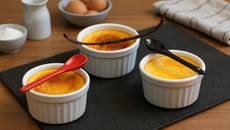 Crème aux œufs familiale et traditionnelle
