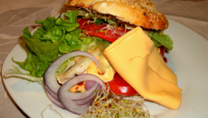 Pain hamburger maison