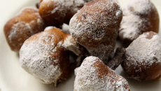Beignets de courges butternut cannelle
