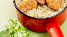 Risotto au ris d'agneau