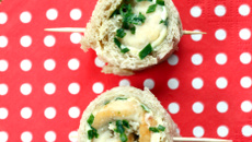 Brochettes froides de poulet-mayo