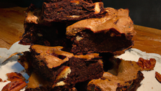 Brownies chocolat pécan