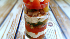 Verrine à la grecque