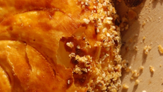 Galette aux noisettes et au sirop d'érable