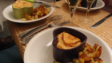 Flan au jambon maison