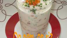 Verrine de saumon facile