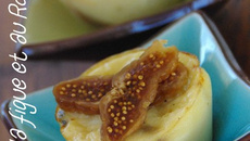 Moelleux à la figue et au Roquefort