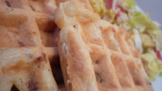 Gaufres au poulet rôti