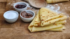 Crêpes au lait fermenté (ou lait ribot)