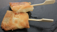 Bricks de tomates cerise et fromage frais