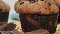 Muffin au chocolat traditionnel