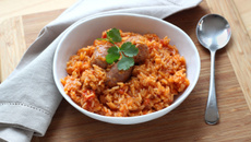 Rougail saucisses au Cuisine Companion