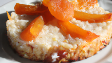Gâteau de riz à l'abricot