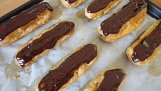 Éclairs choco-noisette