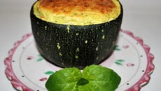 Soufflé de courgettes au comté