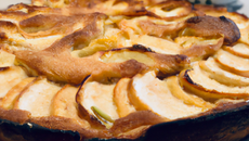 Cake aérien pommes pavot