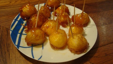 Mini pomme au caramel