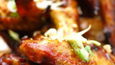 Ailes de poulet à l'asiatique