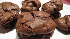 Biscuits soufflés au chocolat