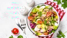 Salade de tomates au thon