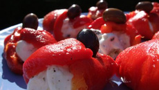 Poivrons au fromage frais