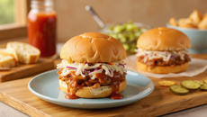 Pulled pork Burger ou burger au porc effiloché