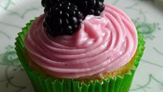 Cupcakes à la mûre