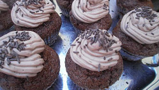 Cupcakes tout chocolat économiques