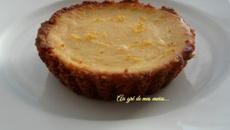 Tartelette au citron et spéculoos