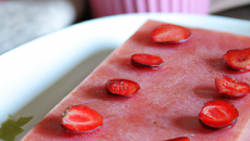 Terrine épicée de fraises et framboises