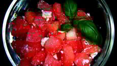 Salade Pastèque, Feta & Basilic