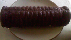 Buche glacée en coque