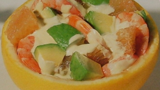 Délice de pamplemousse farci