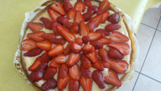 Tarte aux fraises rafraîchissante et gourmande