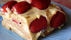 Délice de tiramisu aux fraises