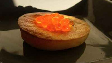 Mini clafoutis saumon fumé épinards