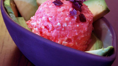 Sorbet de tomate à la feta