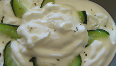 Cuisine grecque : concombre au yaourt