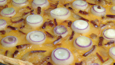 Tarte aux oignons rapide